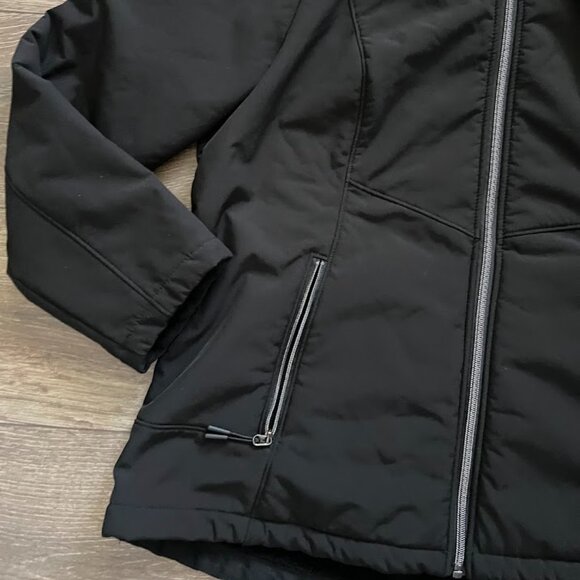 ZeroXposur Black Hooded Full Zip Jacket Plush Lining Size XL - Picture 4 of 13